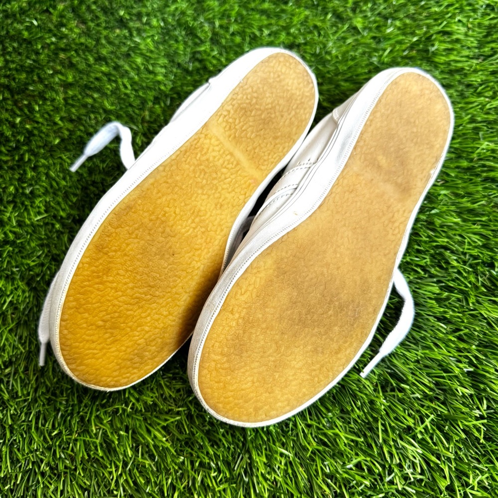 Keds (Kids) White Leather Riley Sneakers - Picture 8 of 10